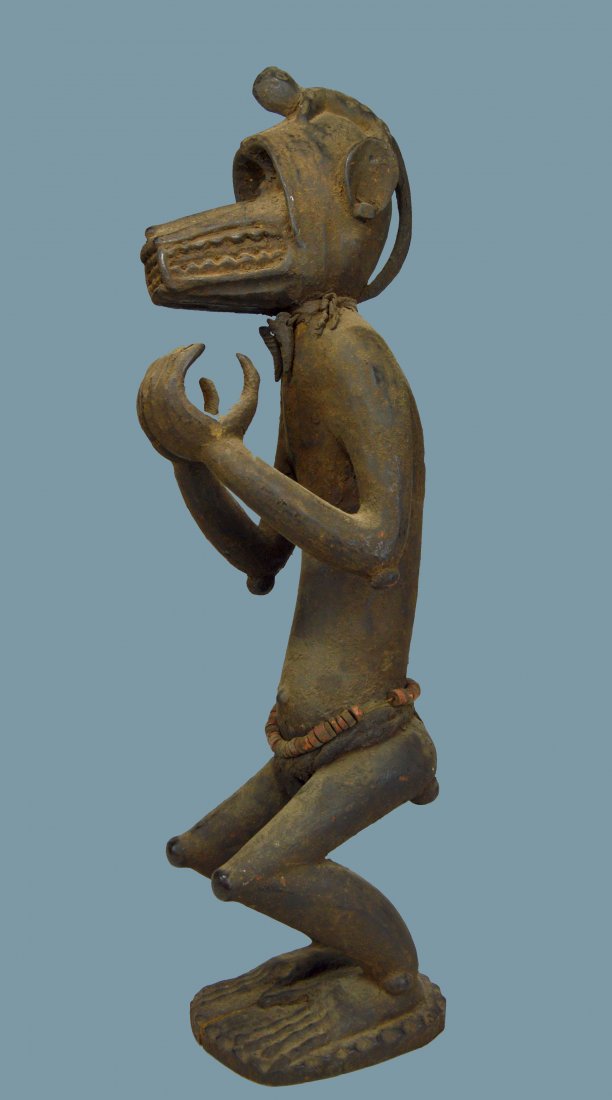 A Baule Monkey Shrine Fetish, African Art (1 of 6)