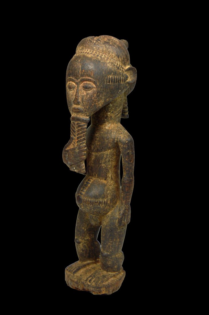 A Fine Old Baule Divination figure - Ex Leonard Kahan (1 of 12)