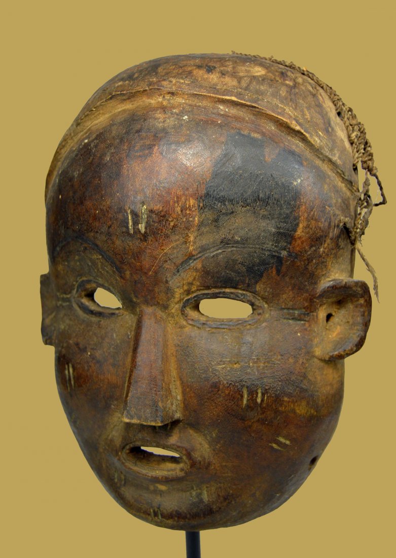 A Very Old Lovale / Mbundu mask Field Collected 1970 (1 of 1)