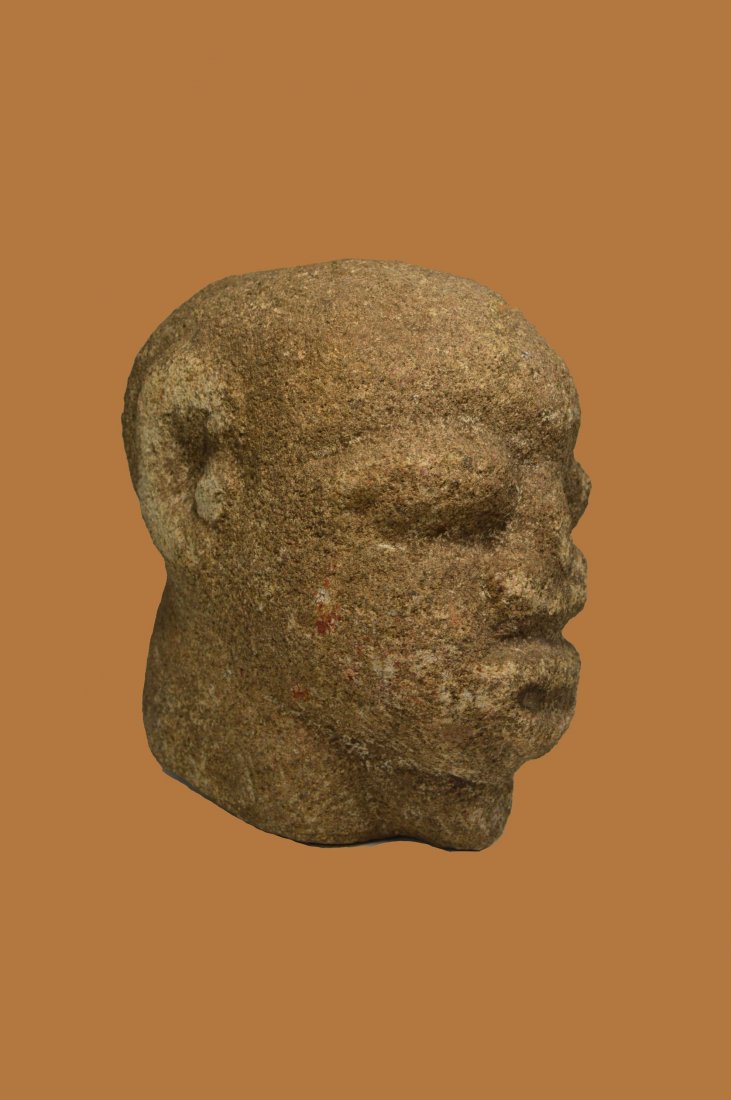 Rare Mahen Yafe Stone Head (1 of 4)