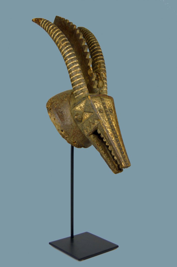 A Mossi Antelope African mask on custom base (1 of 6)