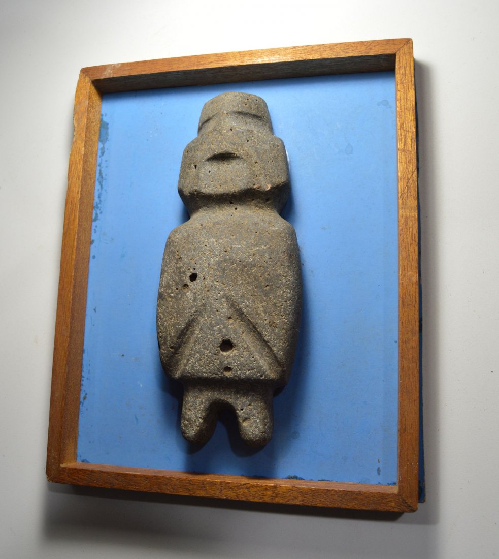 A Rare Mezcala Stone Idol 300 BC Mexico (1 of 5)