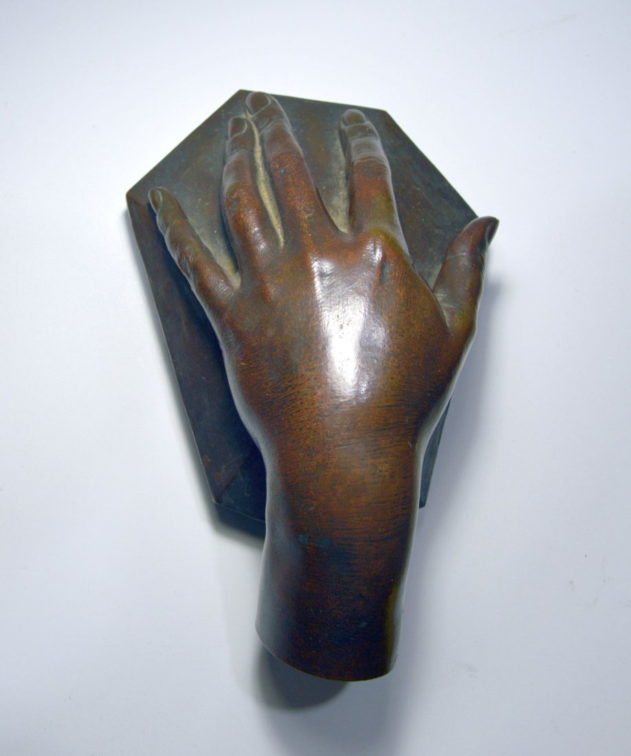 Bronze Hand Auguste Rodin Elenora Duse / Ingrid Bergman (1 of 11)
