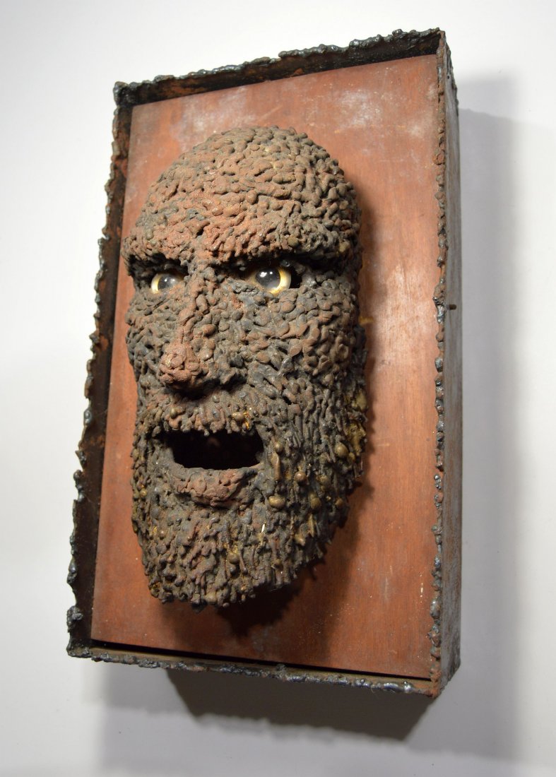 A Very Unusual Mask made of Nails (1 of 6)