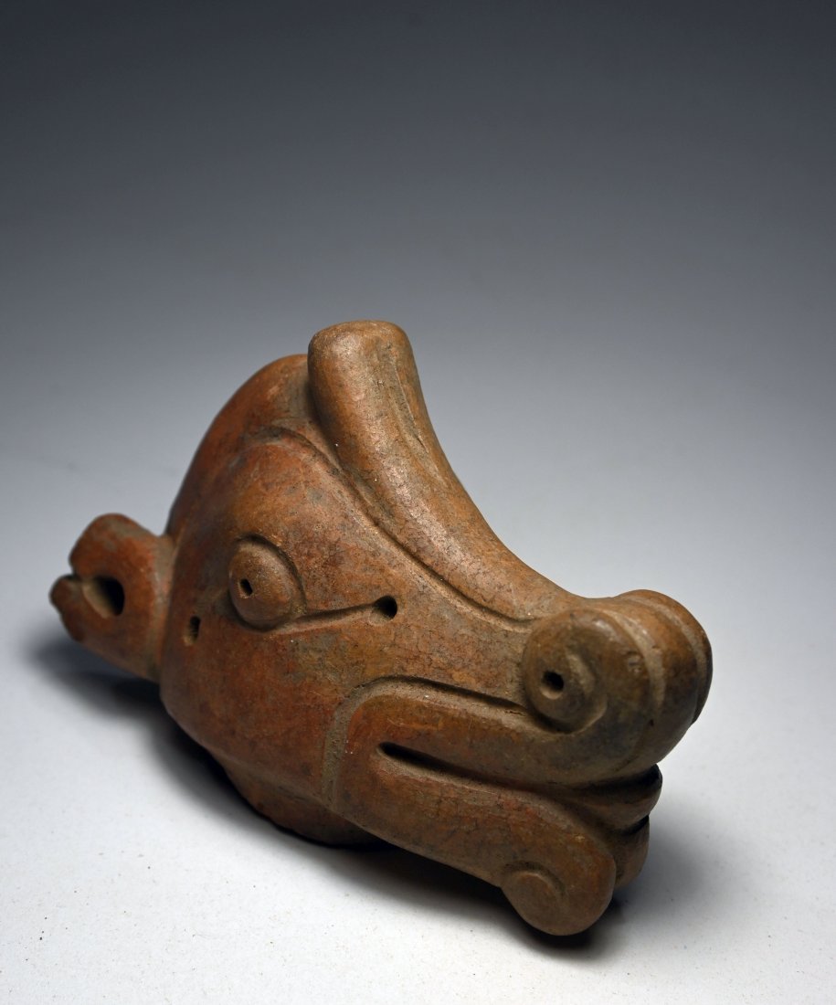 Pre Columbian Ancient Deer Head Excavated in 1965 (1 of 7)