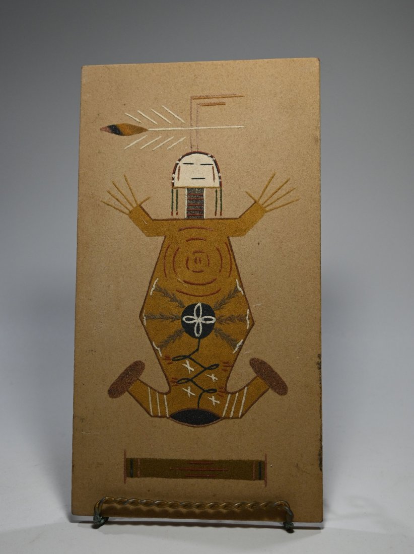 Antique Navajo Sand Painting 1976 (1 of 6)