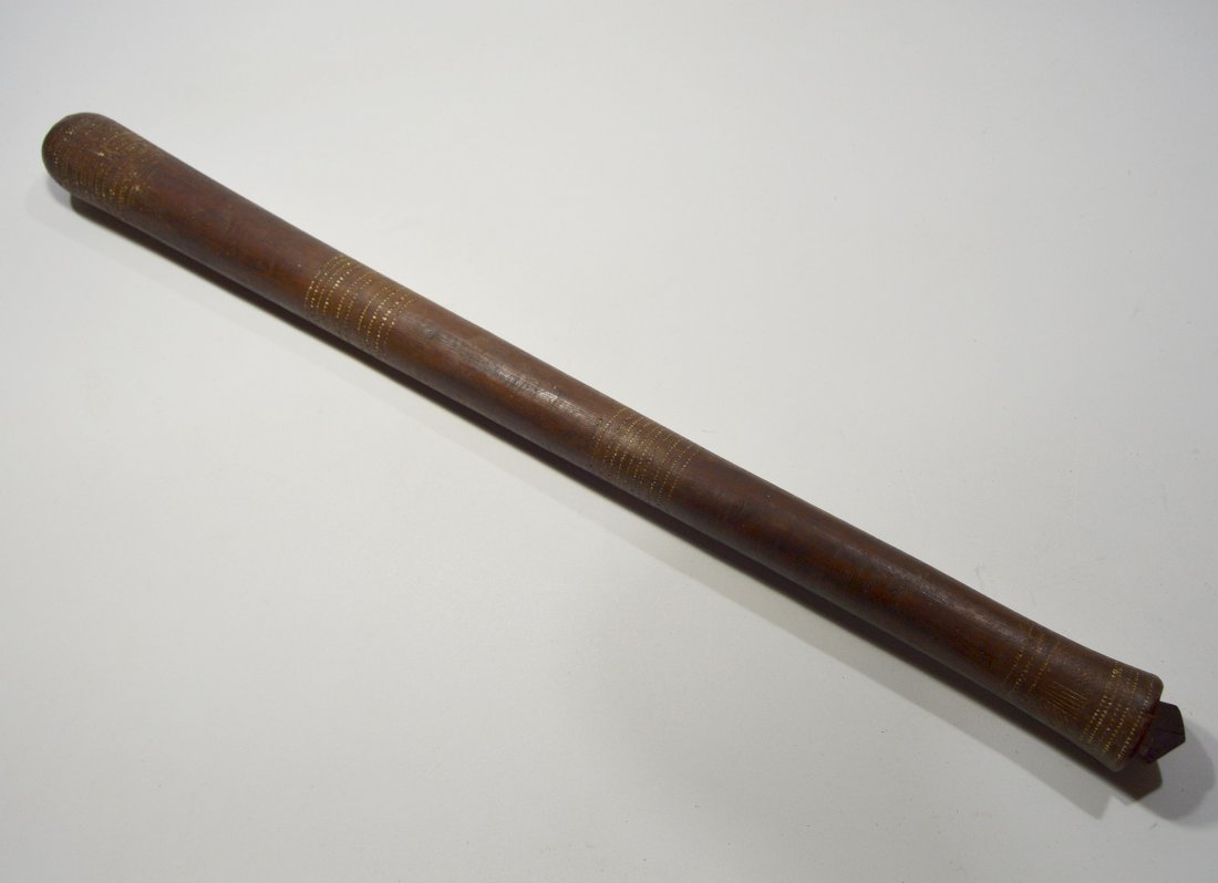 Antique Tonga Bowai War Club from Museum Collection (1 of 5)