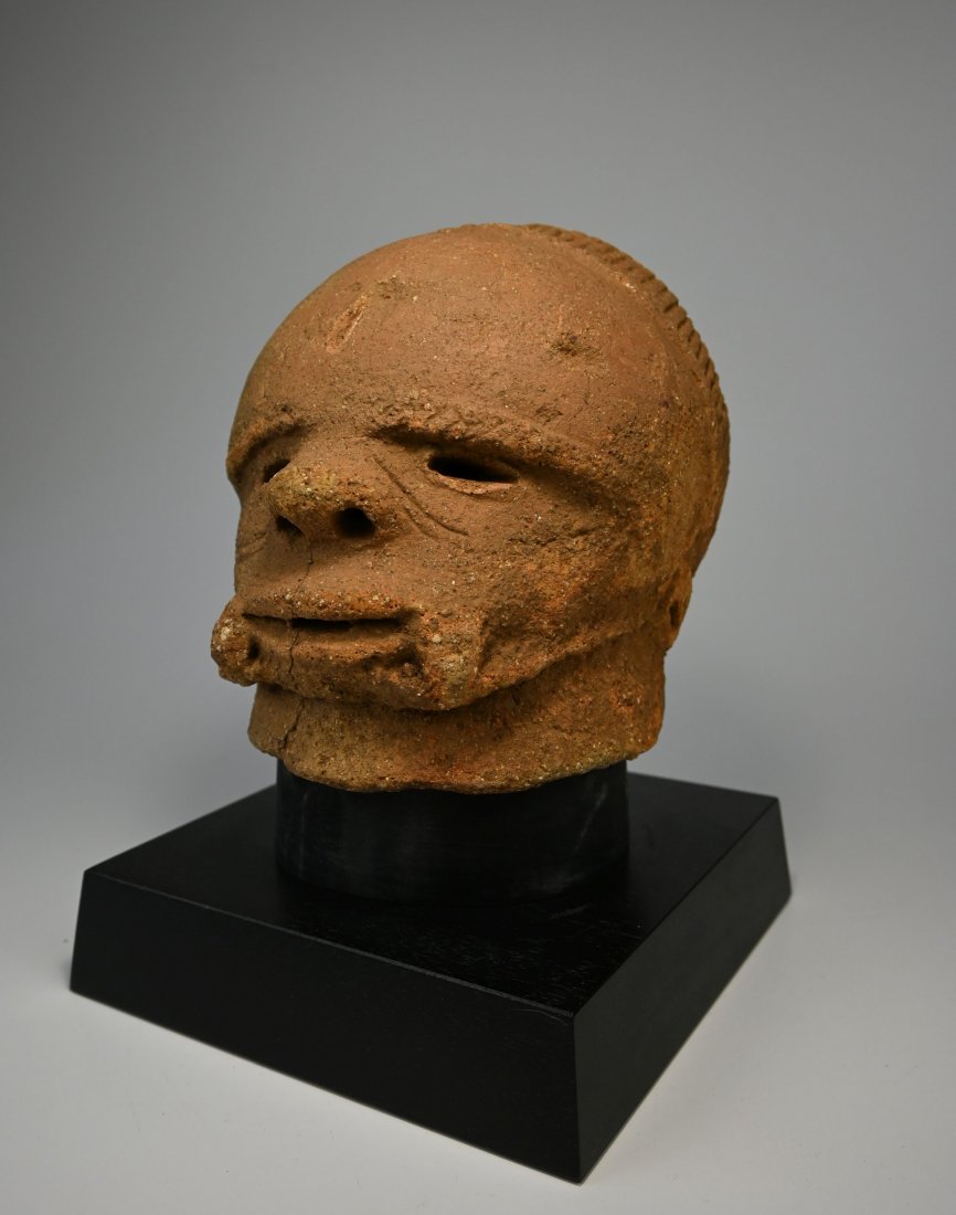 Ancient Nok Terracotta Head Fragment 500 BC-200 AD (1 of 7)