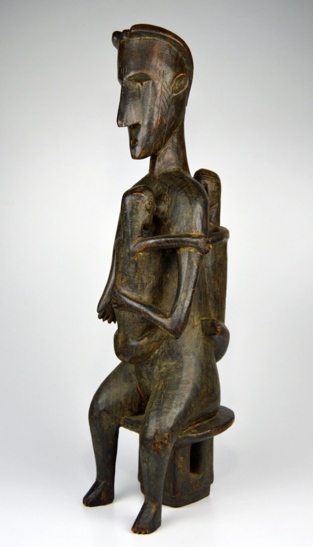 Rare Bozo Maternity Sculpture, African Art (1 of 5)