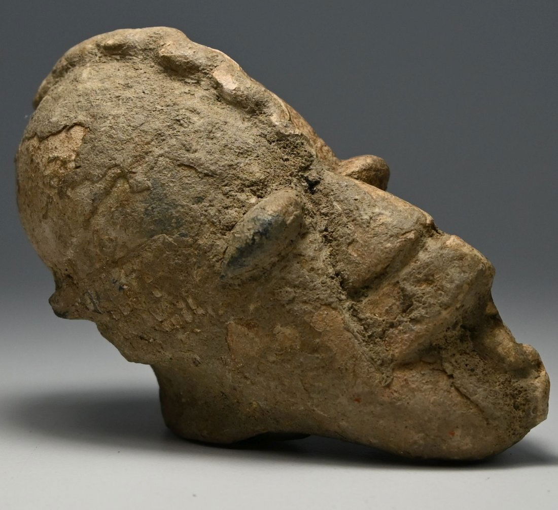 A Classic Ancient Djenne Terracotta Head Fragment (1 of 5)