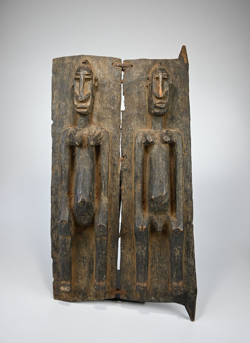 A Dogon Granary Door with ancestor motifs, African Art (1 of 7)