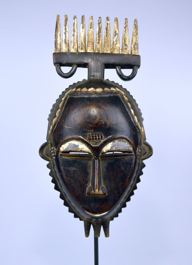 A Baule mask, African Art (1 of 8)