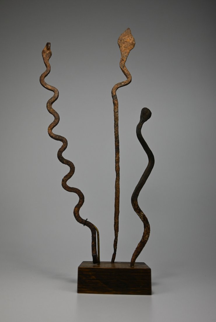 Three Lobi Iron Snakes Ex Eric Robertson 1989 (1 of 5)