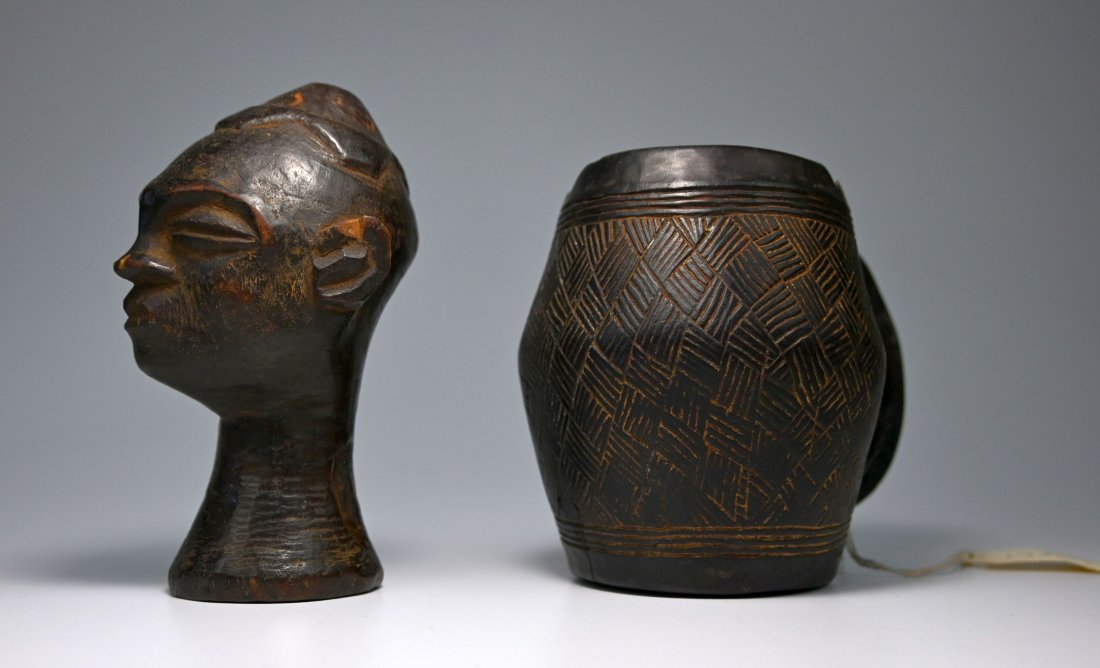 Very Old Kuba Cup & Doll, Ex Levitt, Ex Irwin Hersey (1 of 7)