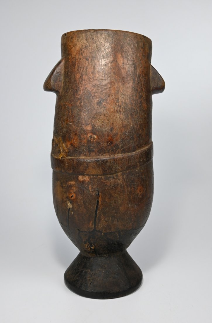A Fine Old Zulu Milk Pail Ithunga, African Art (1 of 6)