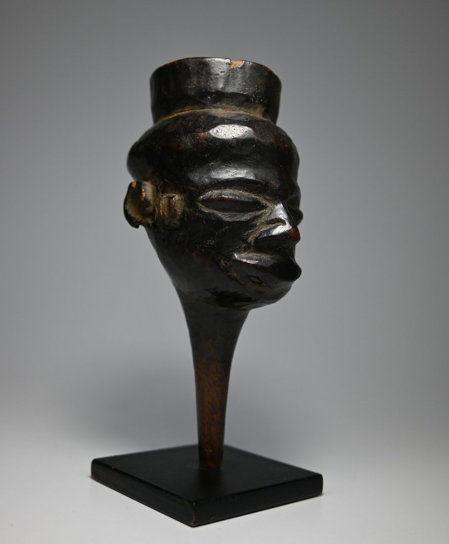 Rare Figural Kuba Clyster Enema Tube Ex Charles Jones (1 of 6)