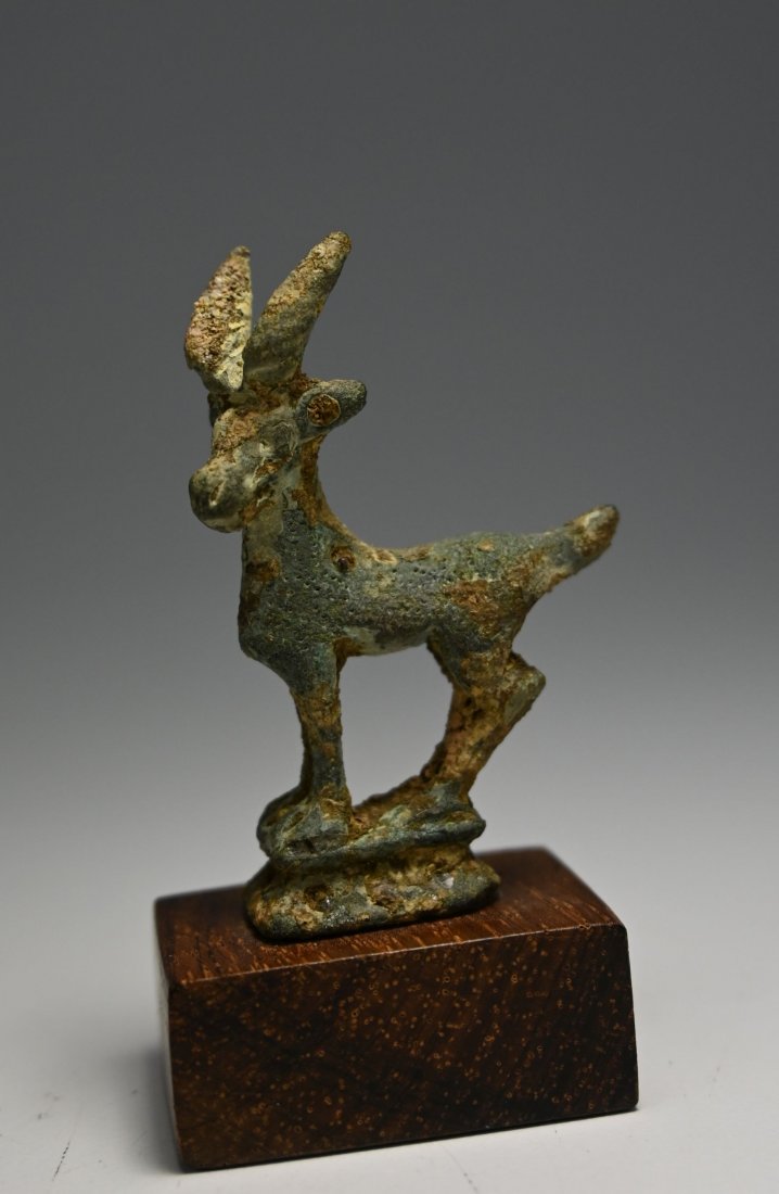 Ancient Amlash Bronze Stag 1000 BC Ex Harmer Rooke (1 of 4)