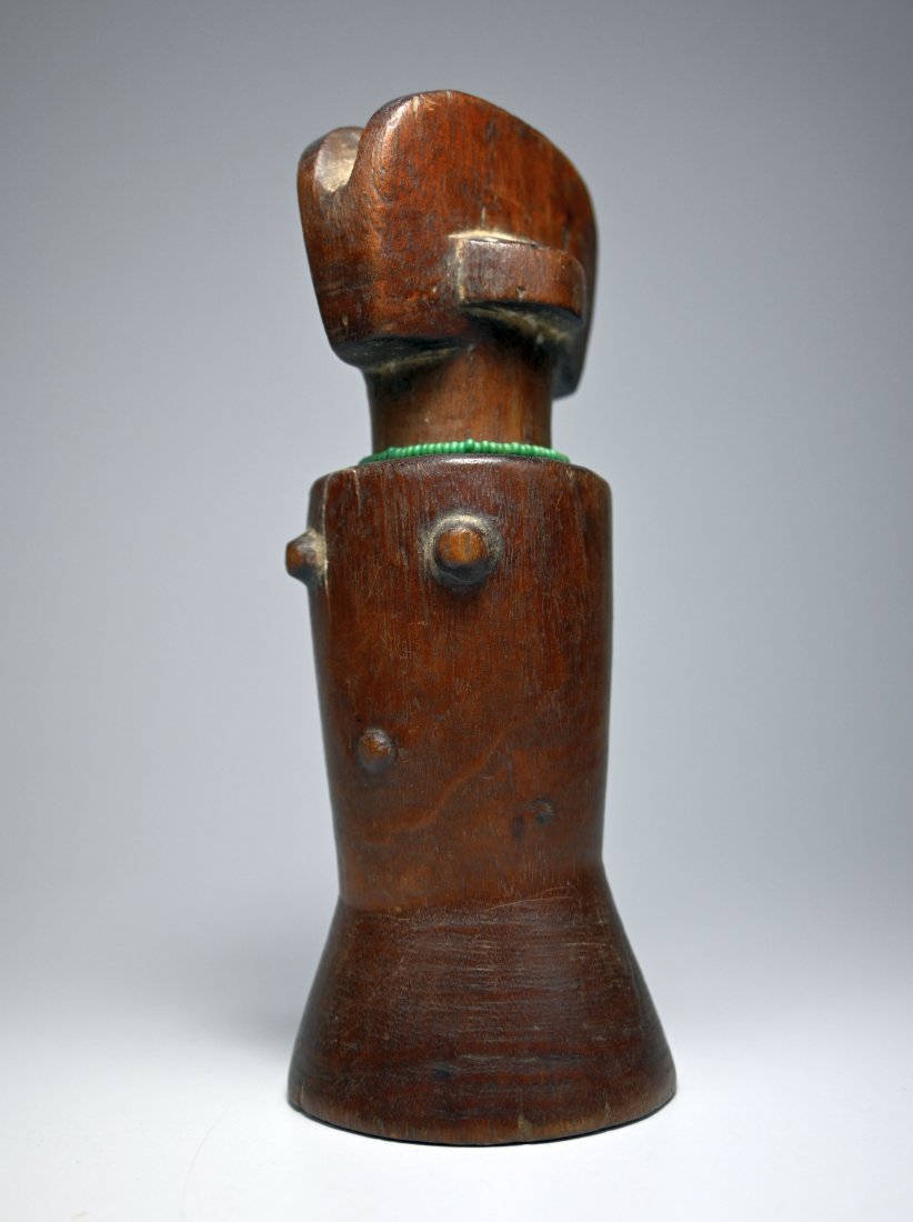 Fine Zaramo Mwana Hiti Fertility Doll Ex Eric Robertson: This is a very fine old carved wooden "Mwana Hiti" or Fertility doll from Tanzania, Africa. (mwana hiti, meaning Â“child of wood") is used in initiation ceremonies of the Kwere, Zaramo, Luguru, and