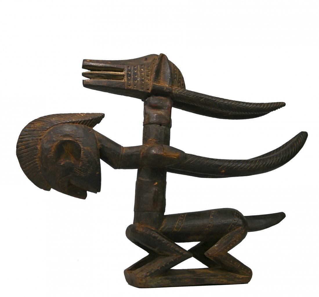 A Bamana Chiwara Antelope Head Dress African Art (1 of 7)