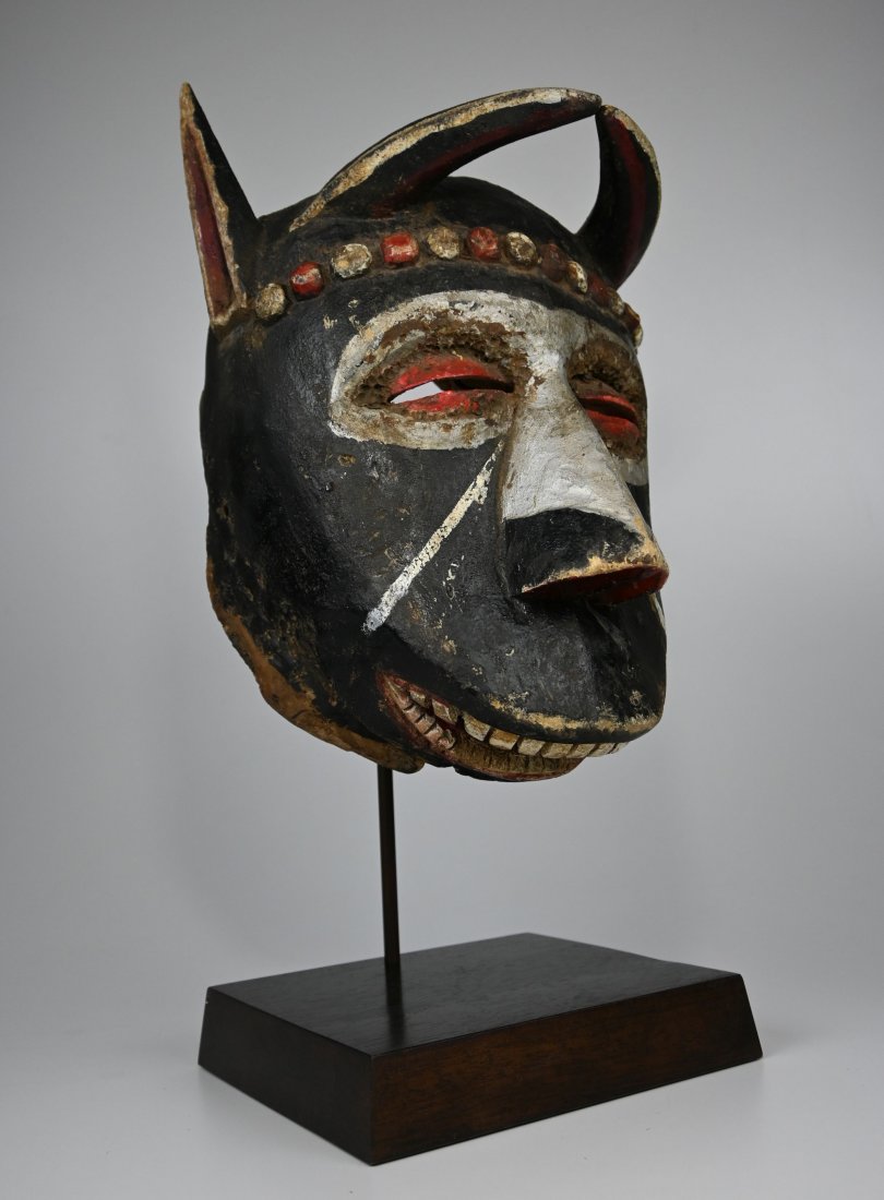 Dramatic Old IGALA Dance Mask Ex Amyas Naegele NYC (1 of 9)