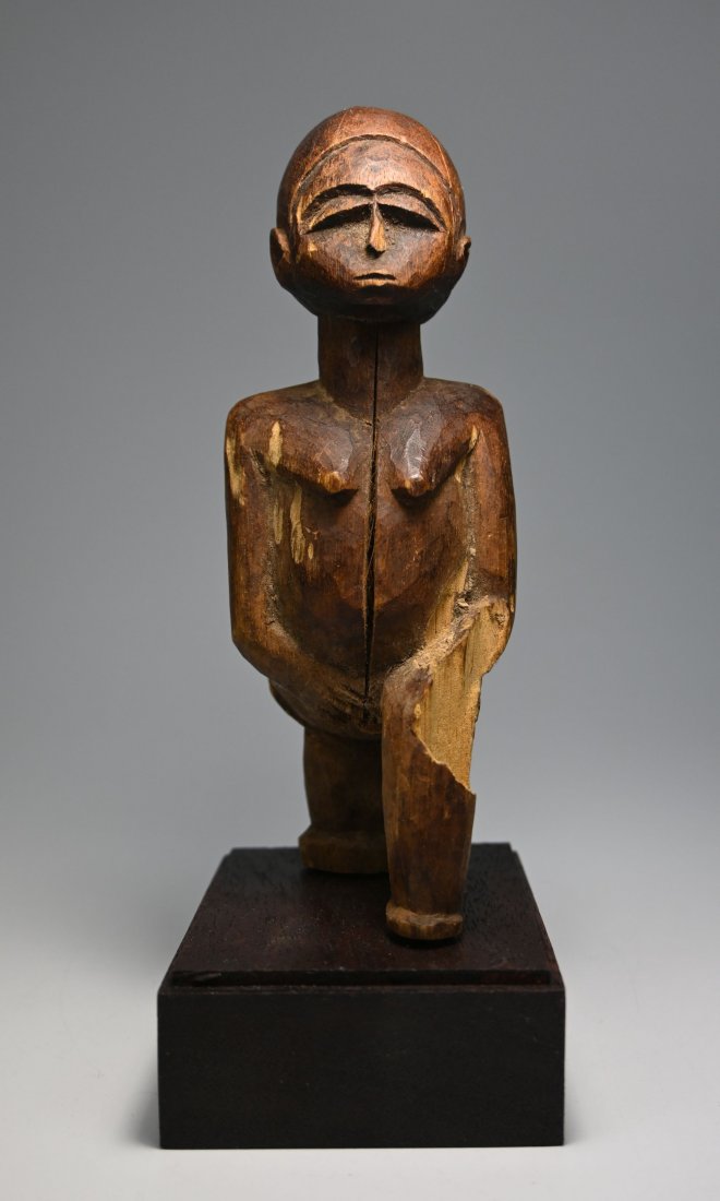 Unusual Lobi Shrine Idol w/ One Leg Ex Eugene Netzer NY (1 of 6)