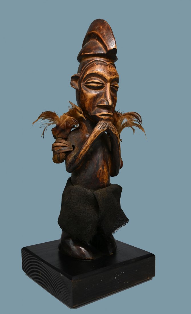 A Fine Yaka Phuungu Magic fetish Ex Jean Pierre Hallet (1 of 4)