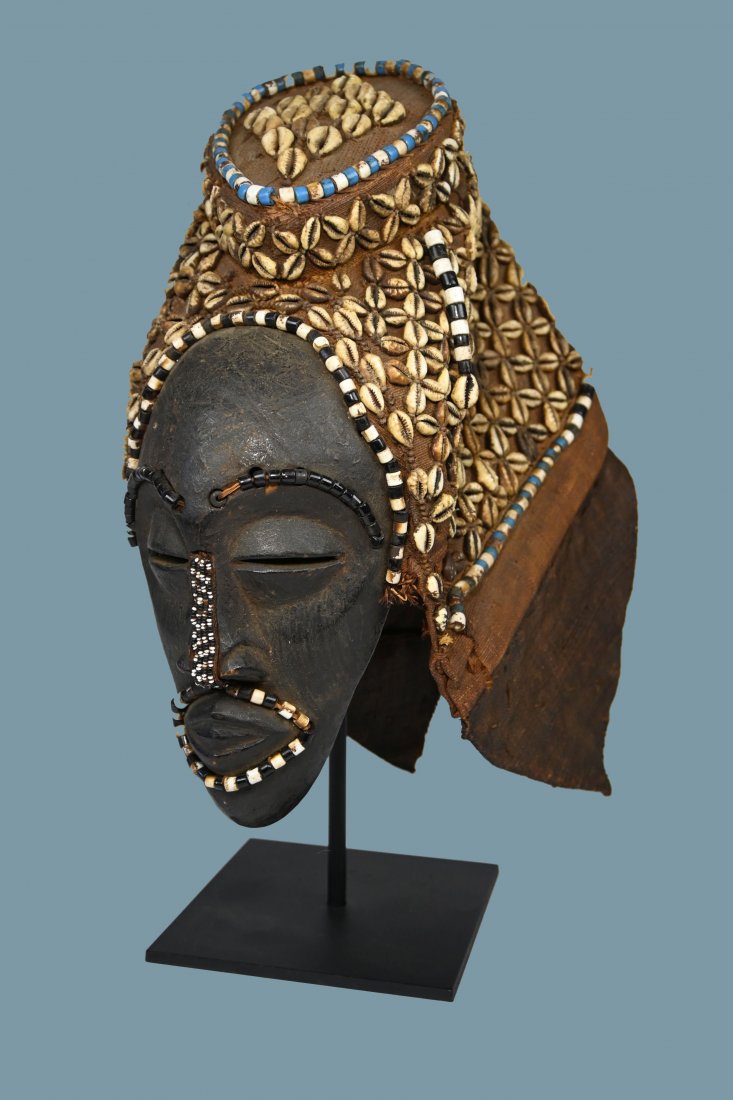 A Black Kuba Mask (1 of 4)