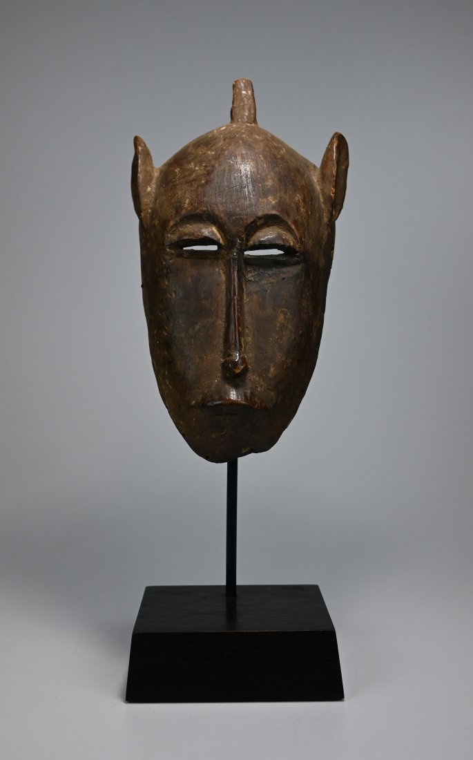 Fine Old Bamana Zoomorphic Mask Ex K. Brown Collection (1 of 8)