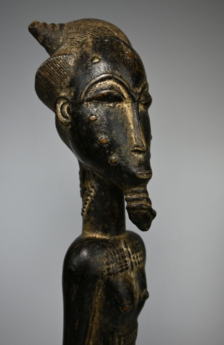 A Very Fine Old Baule Male Spirit Husband, African Art (1 of 10)