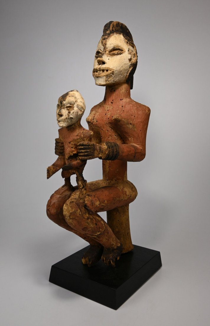 Igbo Masquerade Maternity Sculpture from a Mask (1 of 12)