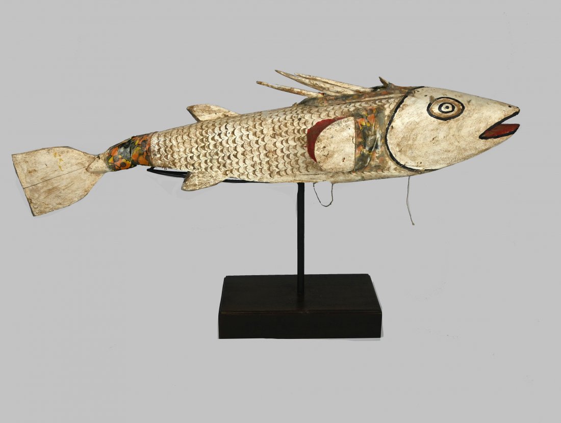 A Bozo Fish Parade Mask Ex Robert Banks collection (1 of 12)