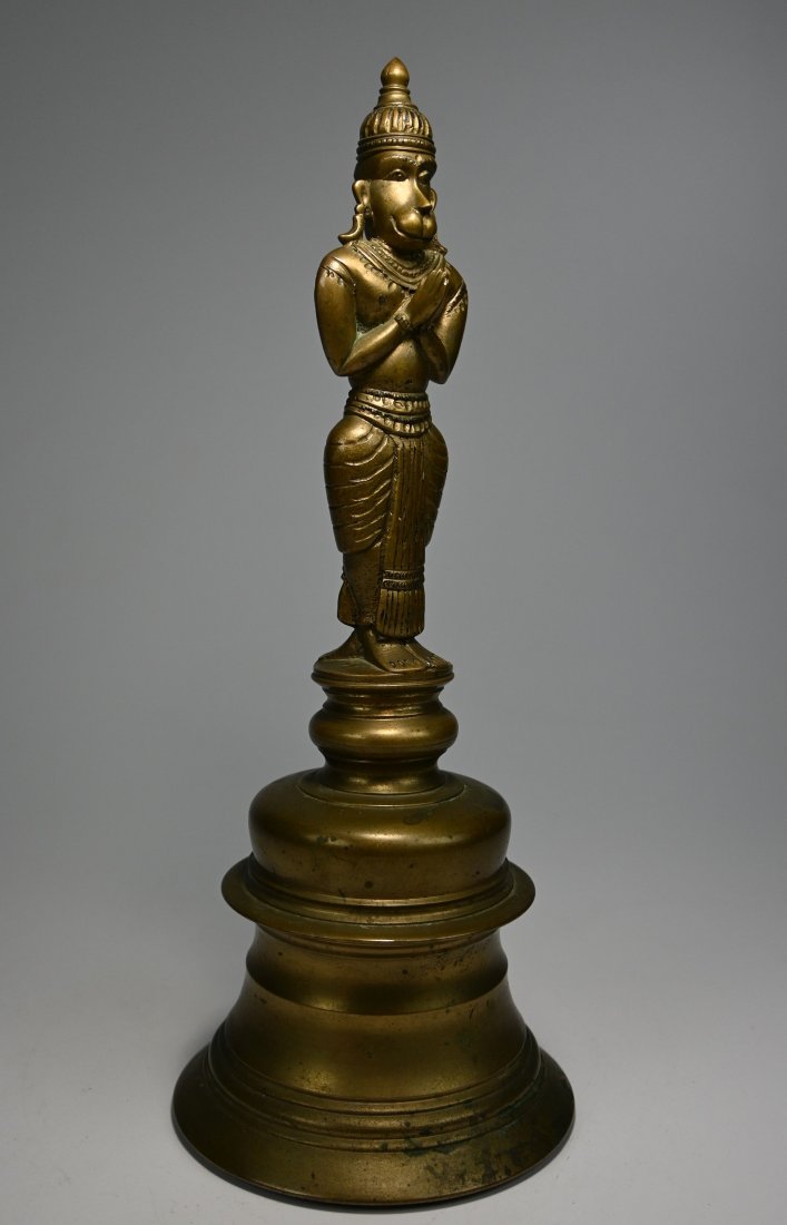 A Hanuman & Gardua Temple Bell from India (1 of 9)