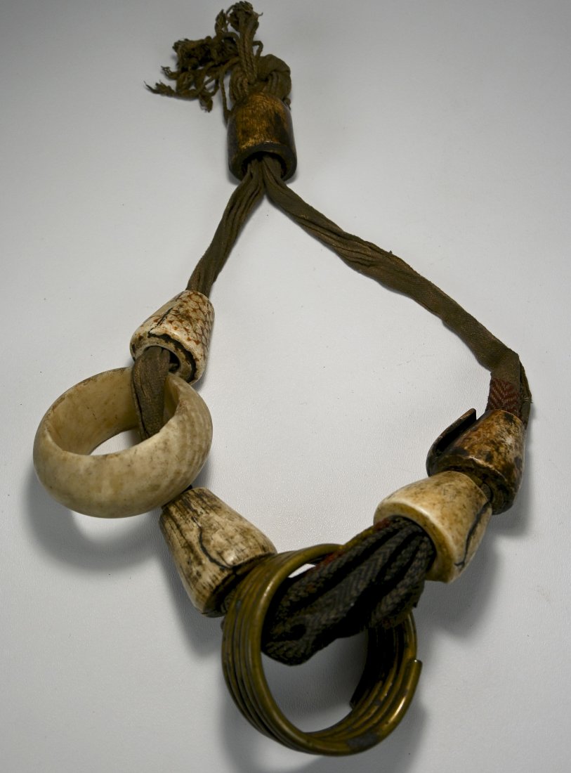 Antique Bontoc Tribal Belt from the Philippines: This is a rare, AKOSAN or lightning belt from the Bontoc tribe in the mountains of Central Luzon. see related example in the book 'FORM AND SPLENDOR' by Roberto Maramba. A wonderful old Tribal belt wi
