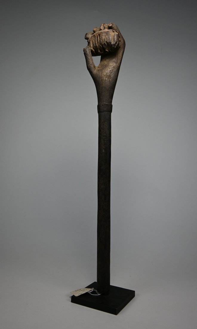 A Rare Fon Staff in the form of a Hand Ex Endicott NY (1 of 8)