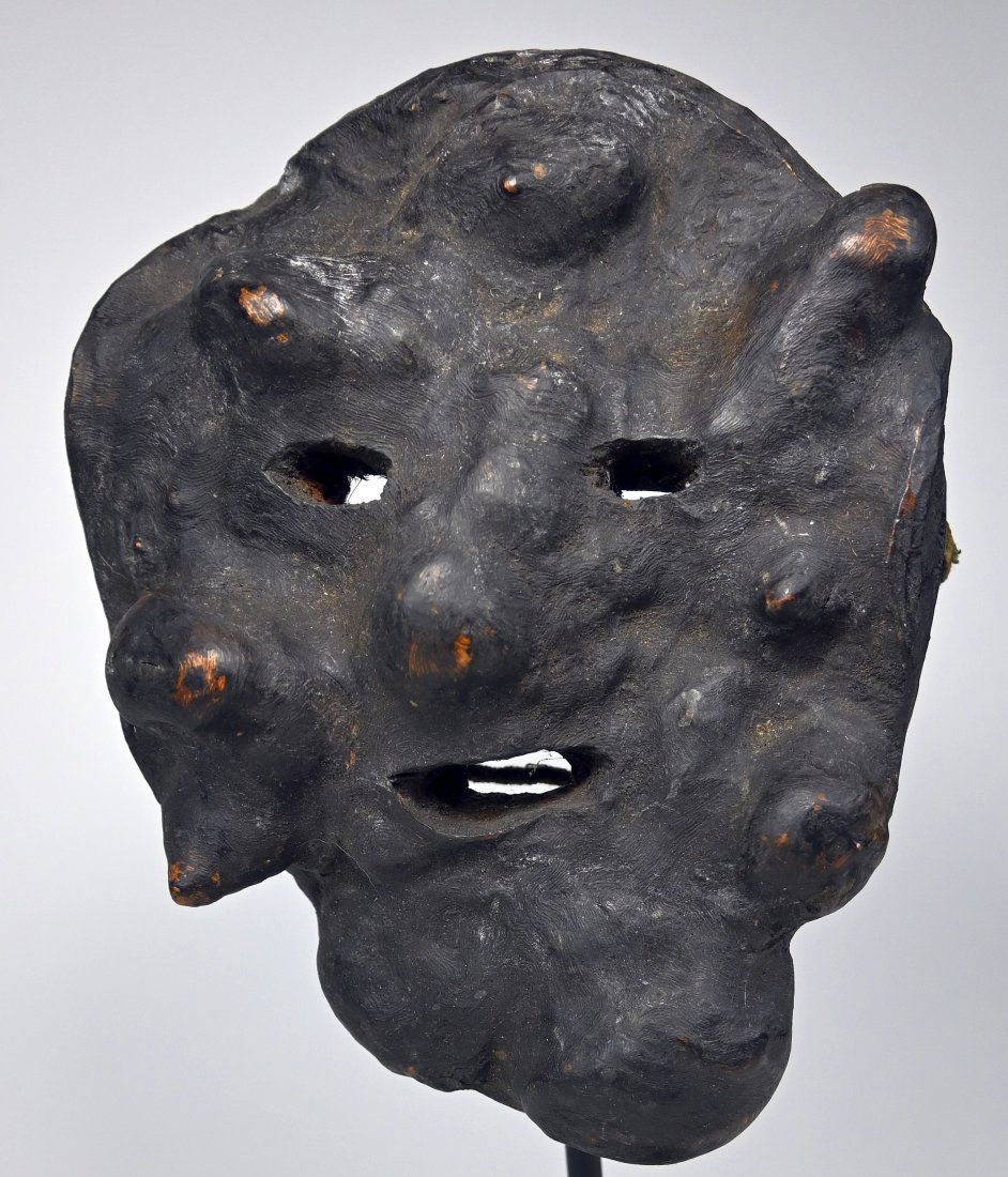 Rai Burlwood mask from Nepal Ex Joseph Gerena NYC 1988 (1 of 8)