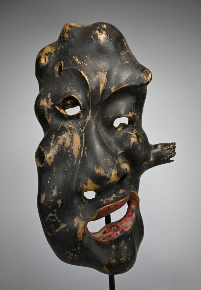 Antique Japanese Deformity mask Ex Rosin Collection (1 of 6)