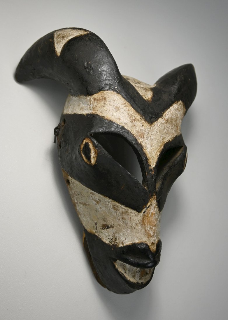 A Fine Old Ogoni Goat or Ram mask (1 of 8)