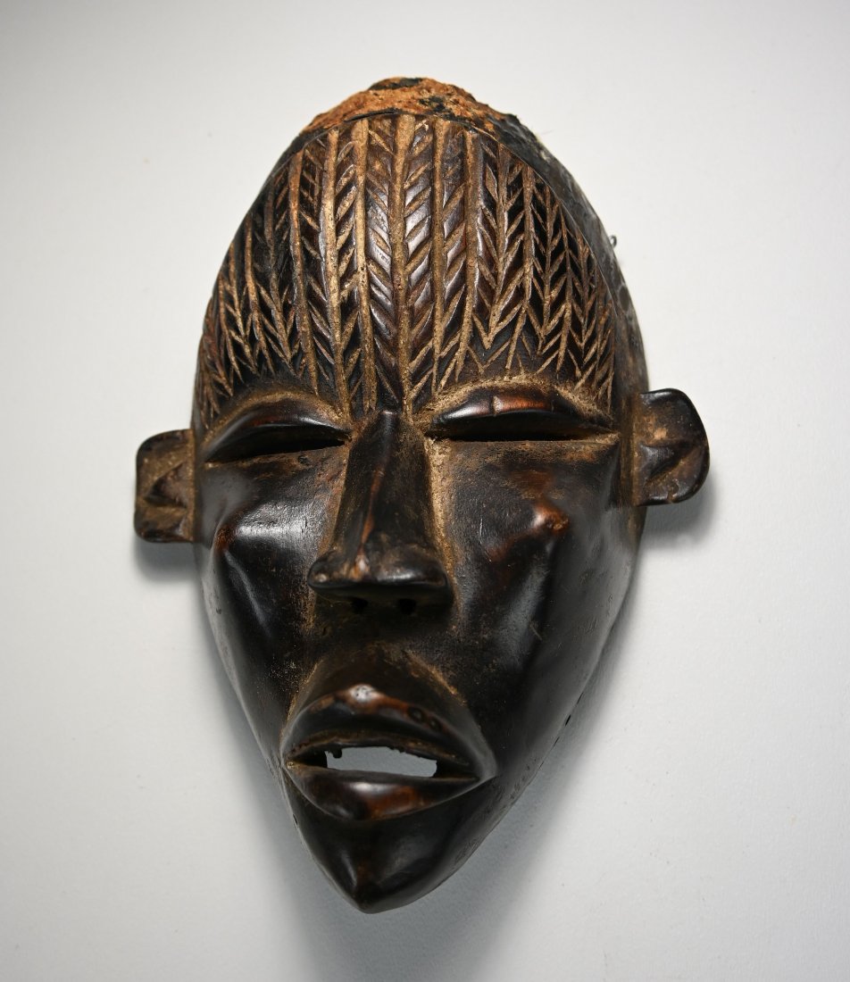 A Fine Dan Dance mask Collected 1948 REV Adkins Ohio (1 of 6)