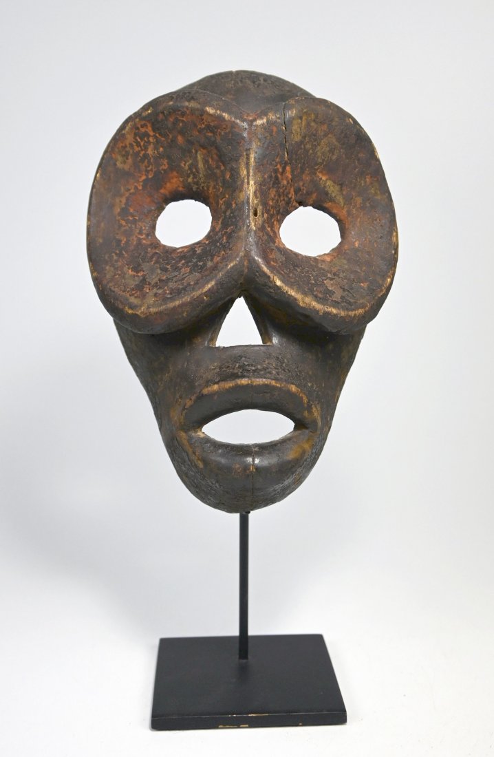 Ibibio Skull Mask Hell Dwelling Spirit, African Mask (1 of 6)