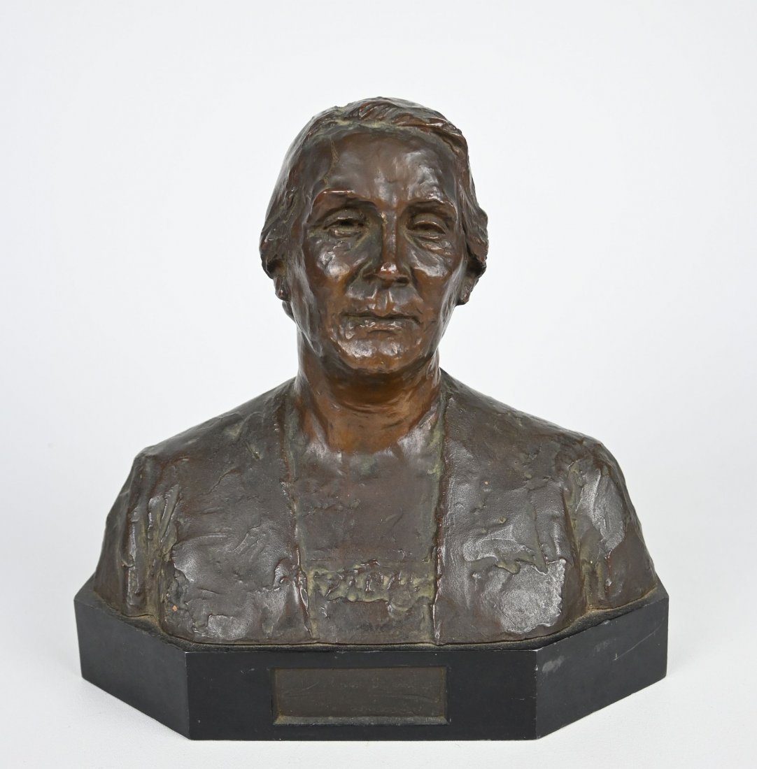 La Pasionaria 1938 Bronze Bust by Jo Davidson Ex Museum (1 of 9)