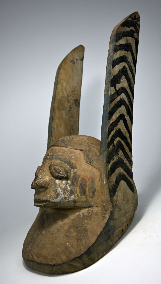 A Yoruba Egungun Rabbit Ear mask (1 of 10)
