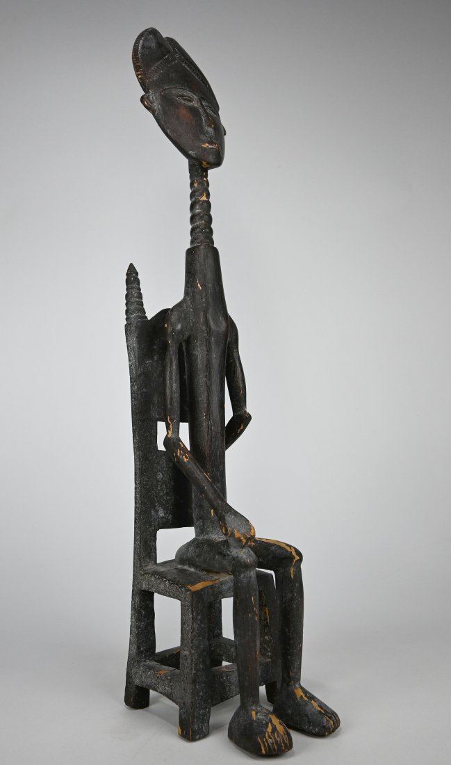 Abstract Ashanti Sculpture of the Chief (1 of 10)