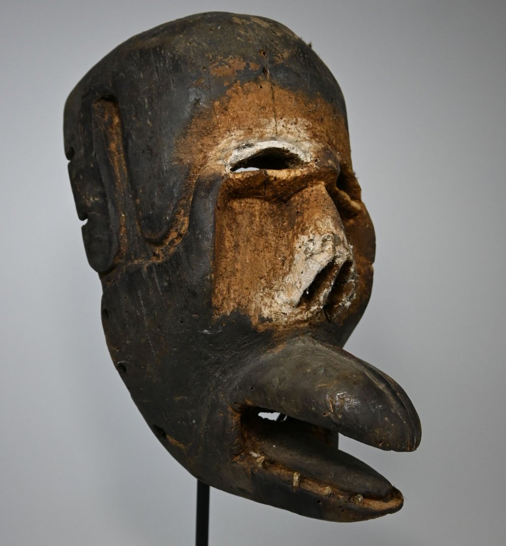 A Dan African mask collected in 1948 by Rev. Adkins (1 of 8)