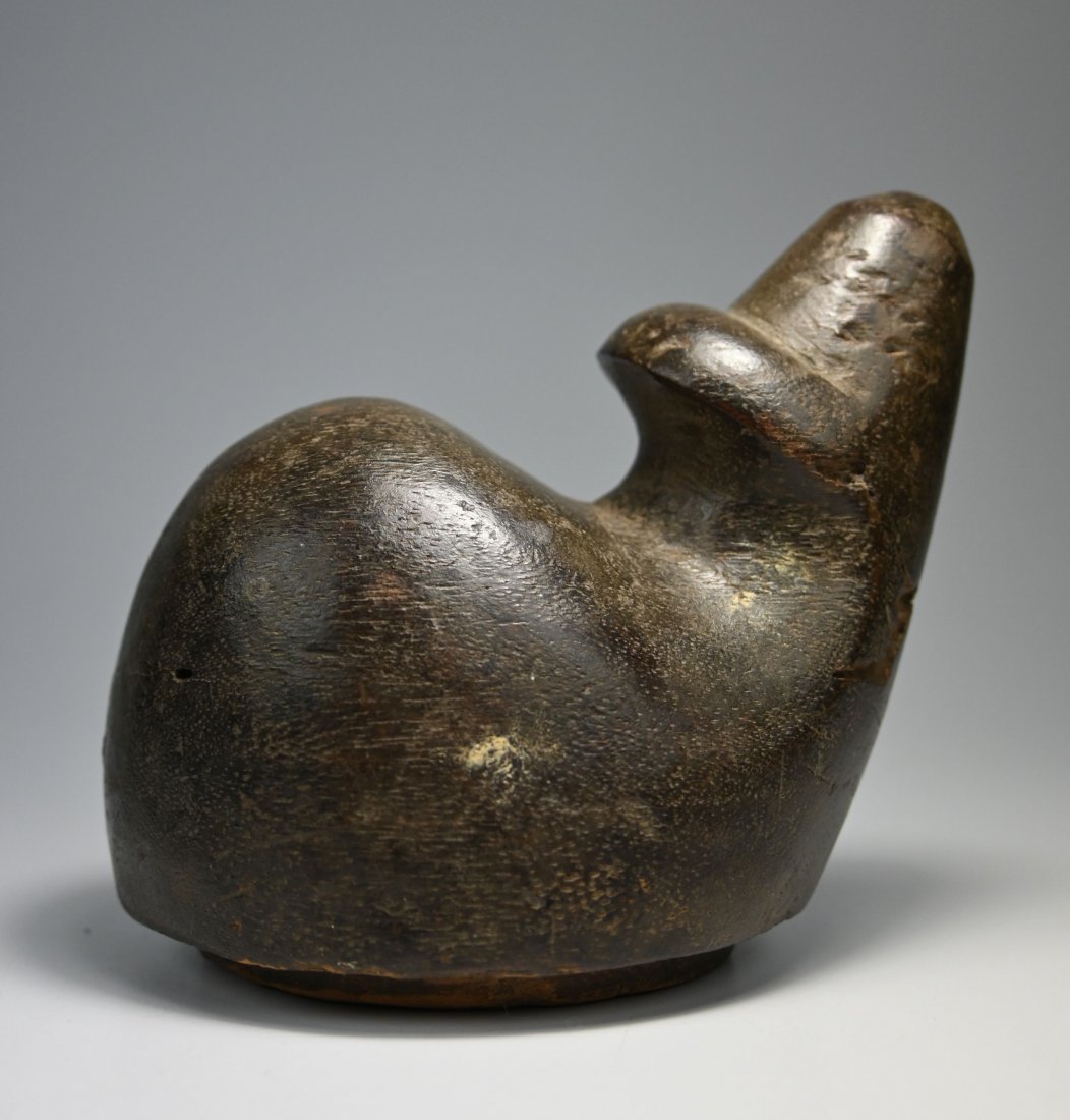 Antique Phallic / Zoomorphic Pipe Piece from India (1 of 6)