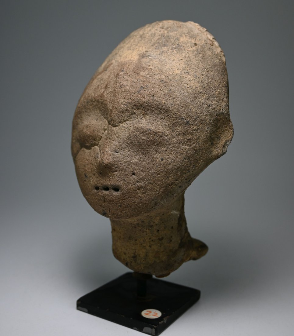 Ancient Akan Memorial Head (1 of 7)