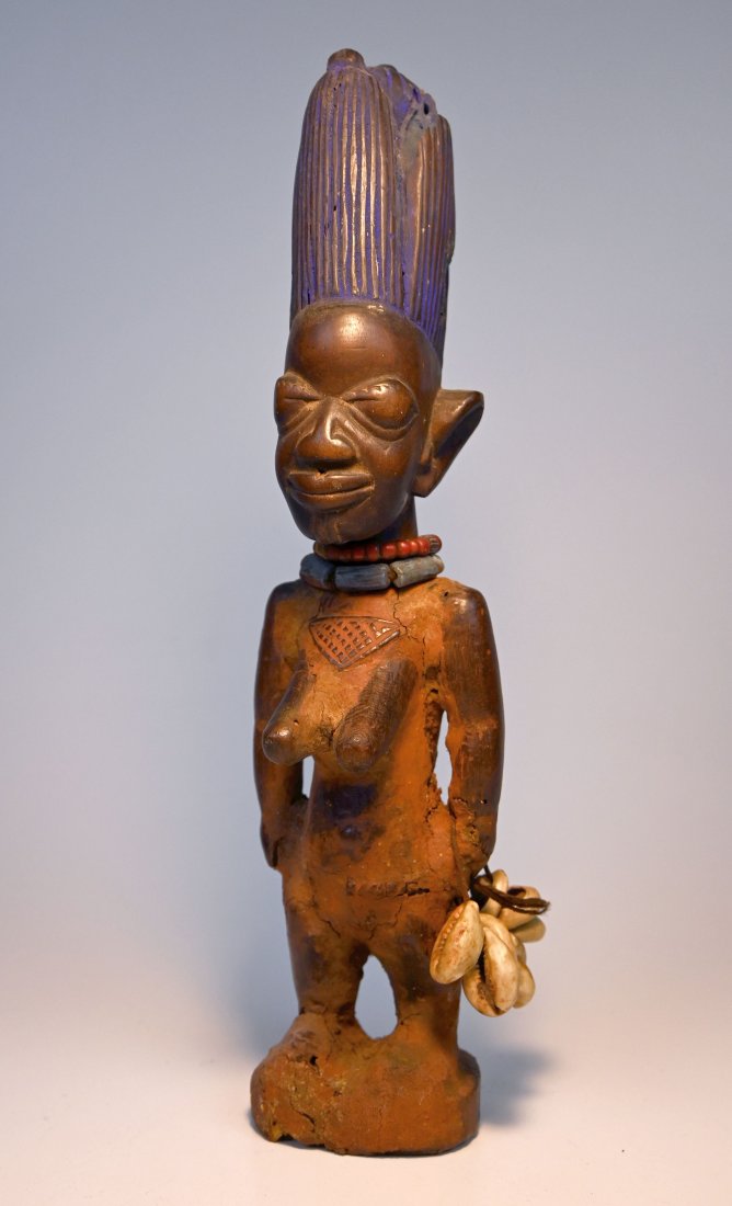 A Fine Yoruba Ibeji Twin Idol Ex Endicott collection NY (1 of 7)