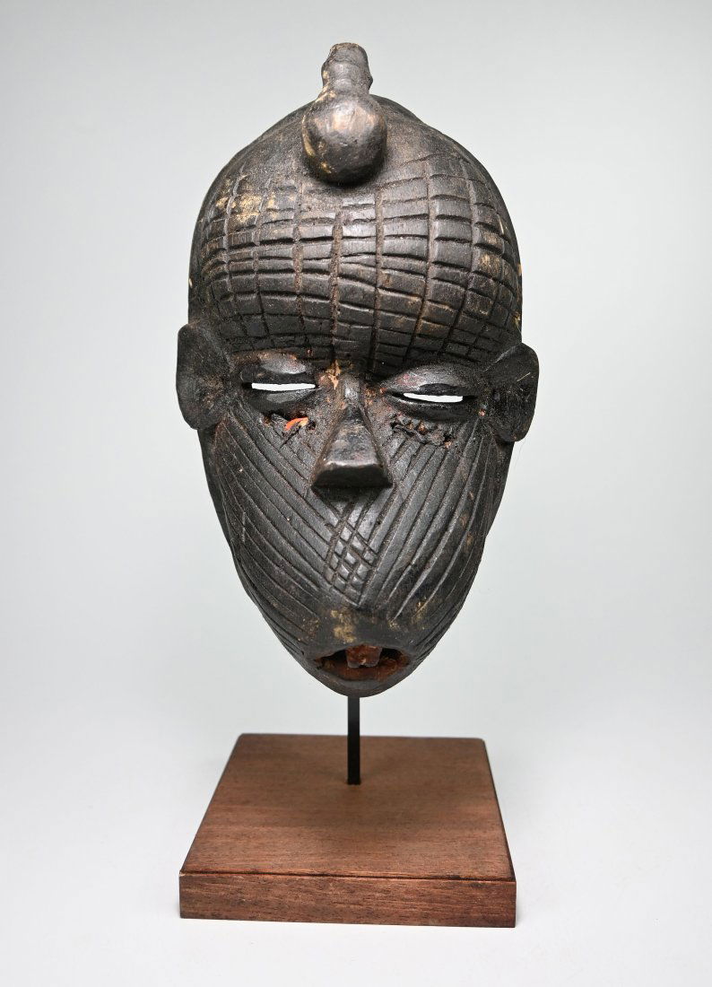 An Igbo Okoroshi Mask Ex Wyman , Ex Poolos Collections (1 of 6)
