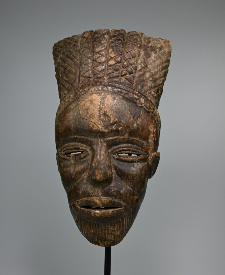 Rare Luba Zela African Mask Collected in the 1960's (1 of 7)
