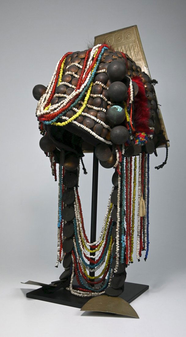 Antique Ahka Hill Tribe U-coe Headdress (1 of 7)