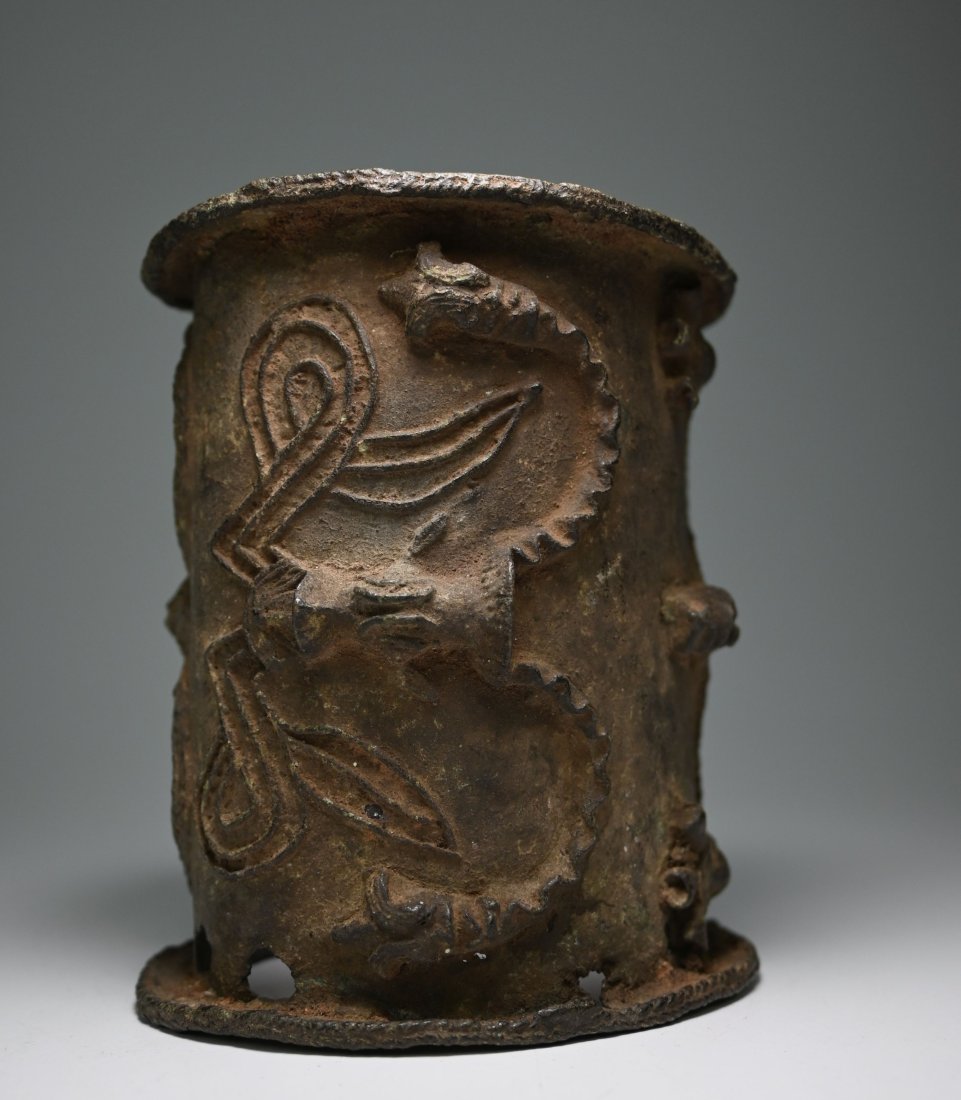 16-19th Century Yoruba Bronze Bracelet (1 of 8)